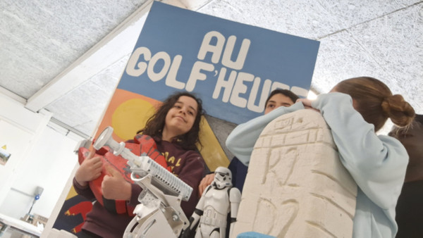 Série " Stars Wars au minigolf" de l’association « Passerelle ado Chèvremont » (90)