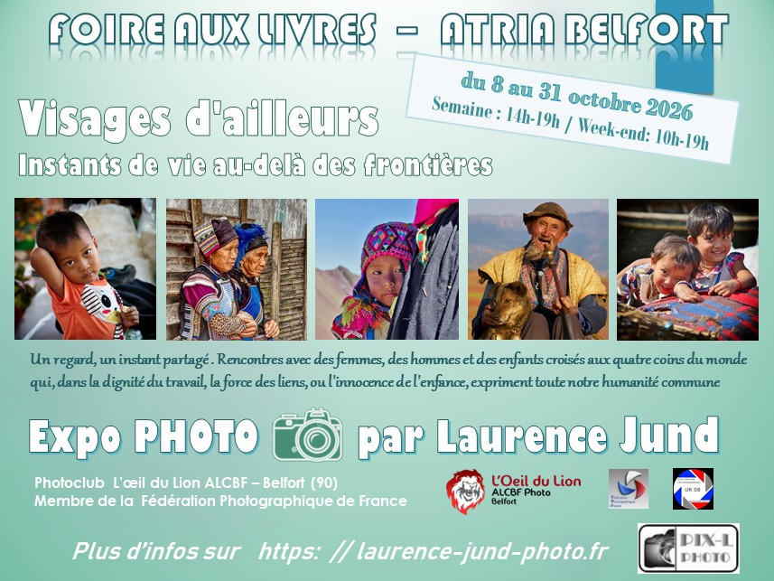 EXPOSITION LAURENCE JUND  Foire au livres de Belfort